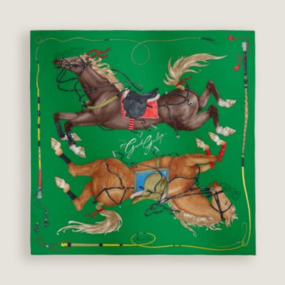 グリーン - レディス, スカーフ、ショール＆マフラー, スカーフ